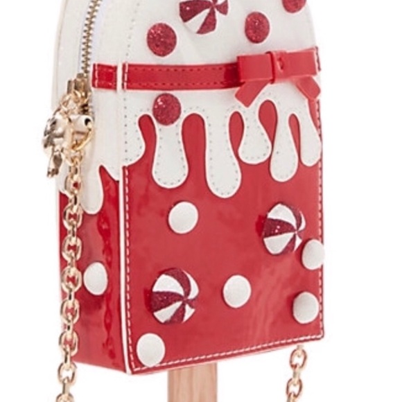 BETSEY JOHNSON PEPPERMINT POPSICLE CROSSBODY PURSE - Picture 3 of 7